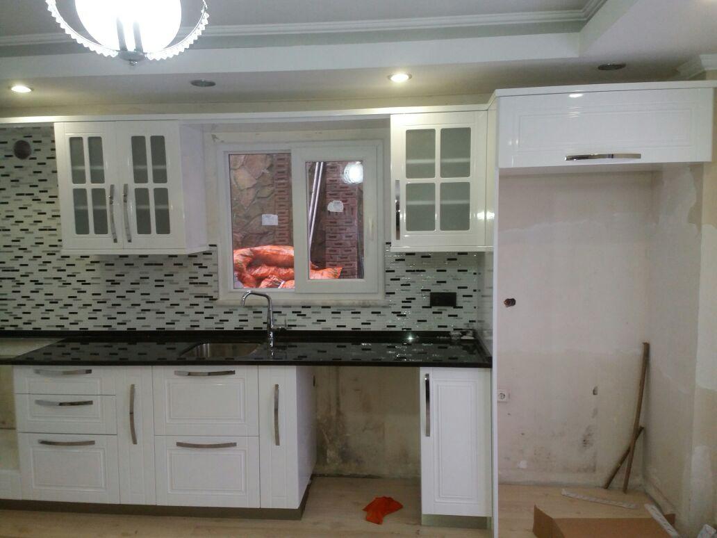 Home Modern beyaz mutfak dolabı – Lake Mutfak