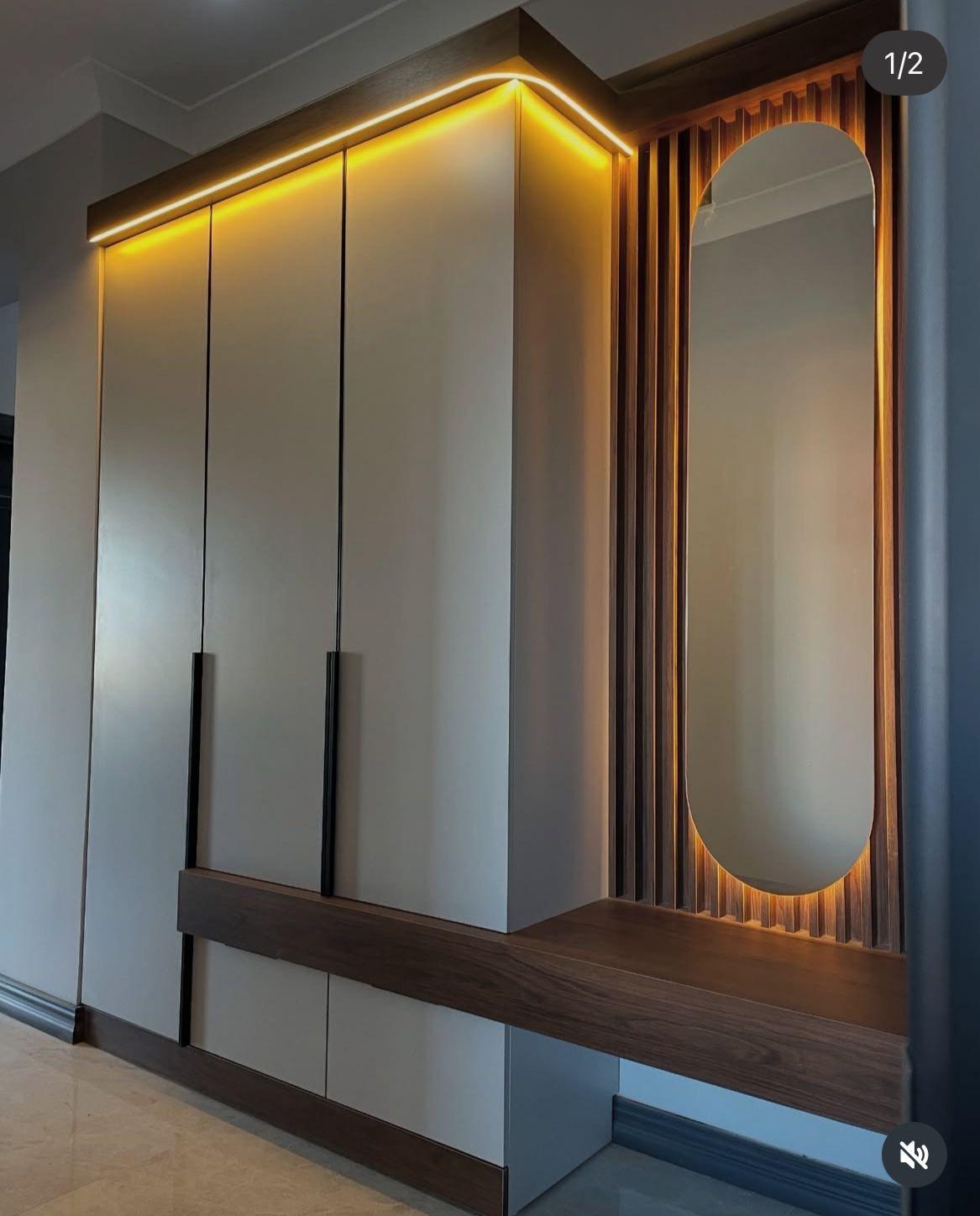 Home Lake Mutfak – modern vestiyer tasarımı